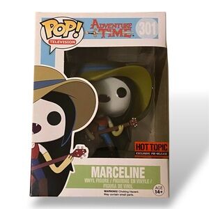 Funko Pop! Marceline 301 Guitar Adventure Time Hot Topic Exclusive New in Box